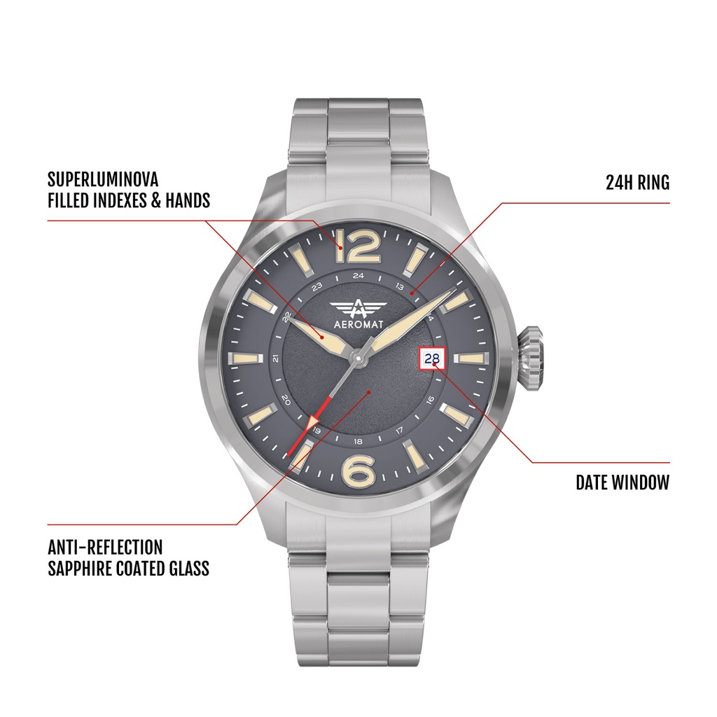 Airspeed Charcoal & Cream