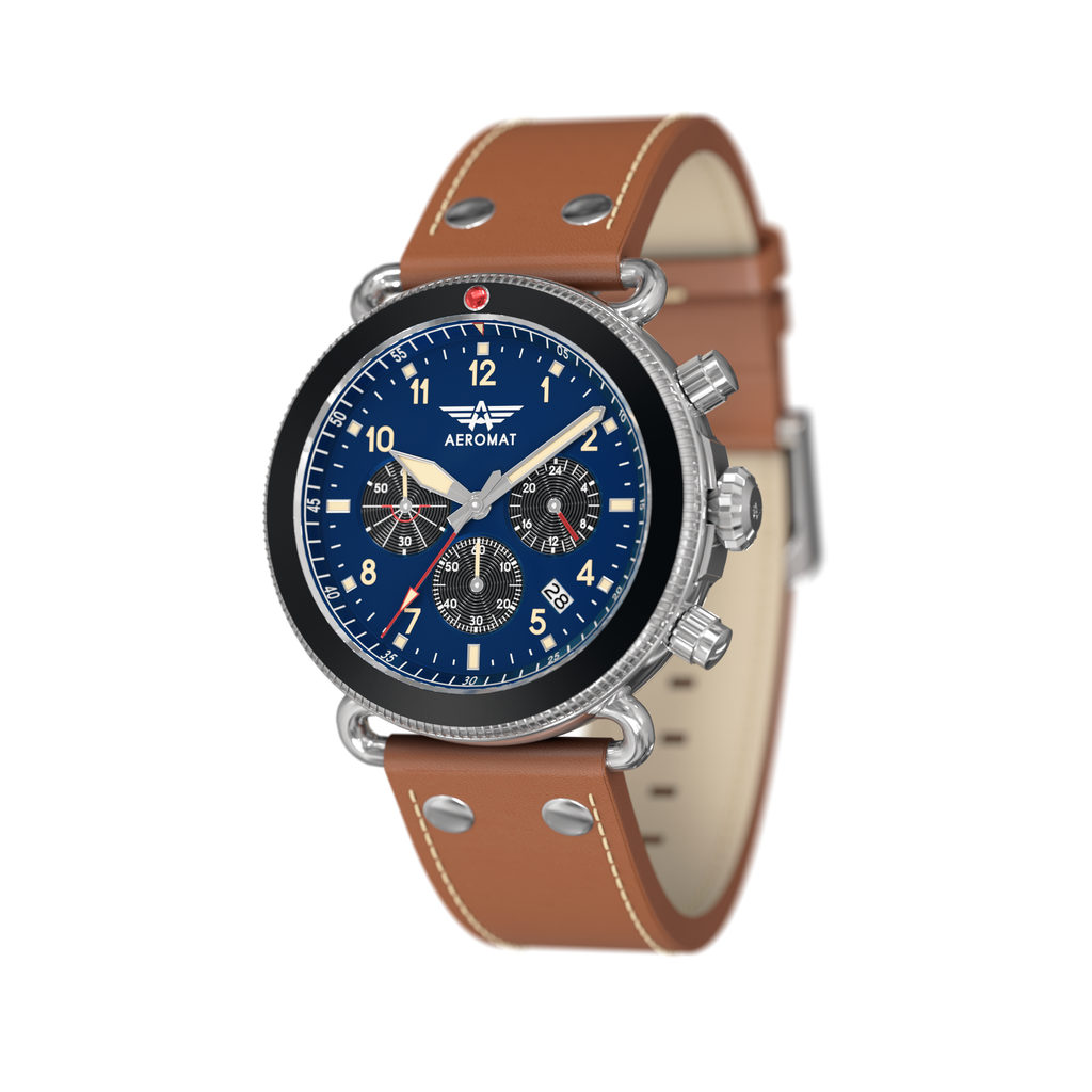 VDN Blue & Black Leather