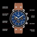 VDN Blue & Black Leather