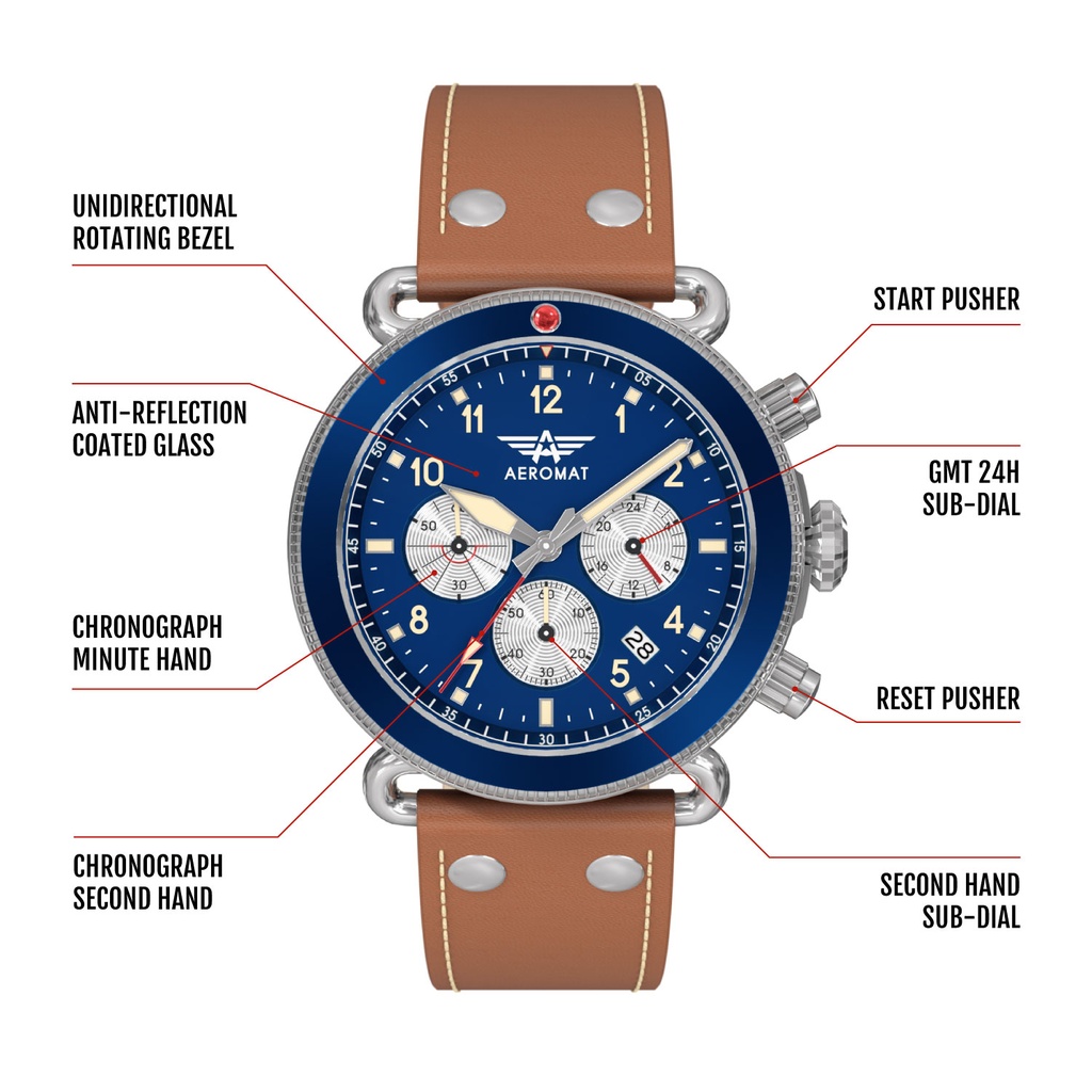 VDN Blue Leather
