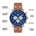 VDN Blue Leather