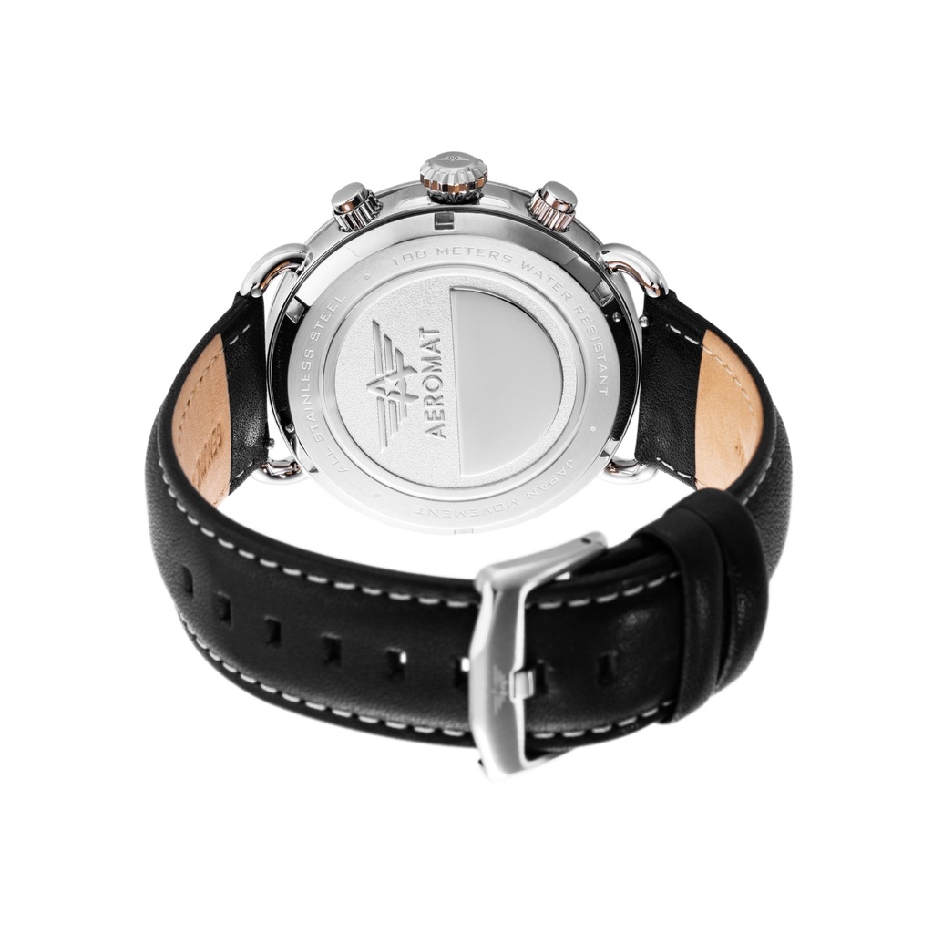 IFR-01 SILVER JET BLACK BAND