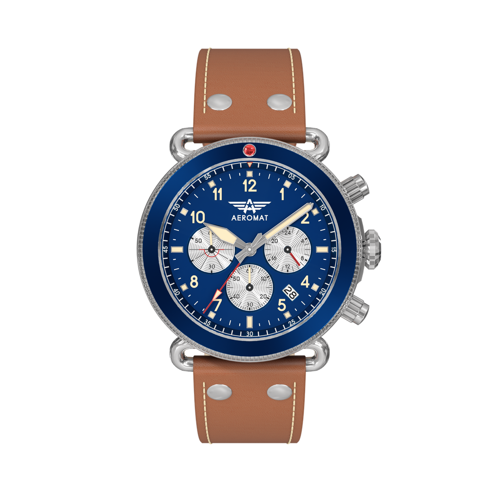 [VDN-LBR81903-13BS6303] VDN Blue Leather